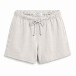 Layla French Terry Sweat Short - Whitecap Grey flat