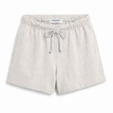 Layla French Terry Sweat Short - Whitecap Grey flat