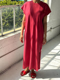 Jeanne Dress - Crayon Red