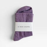 Sneaker Socks - Purple