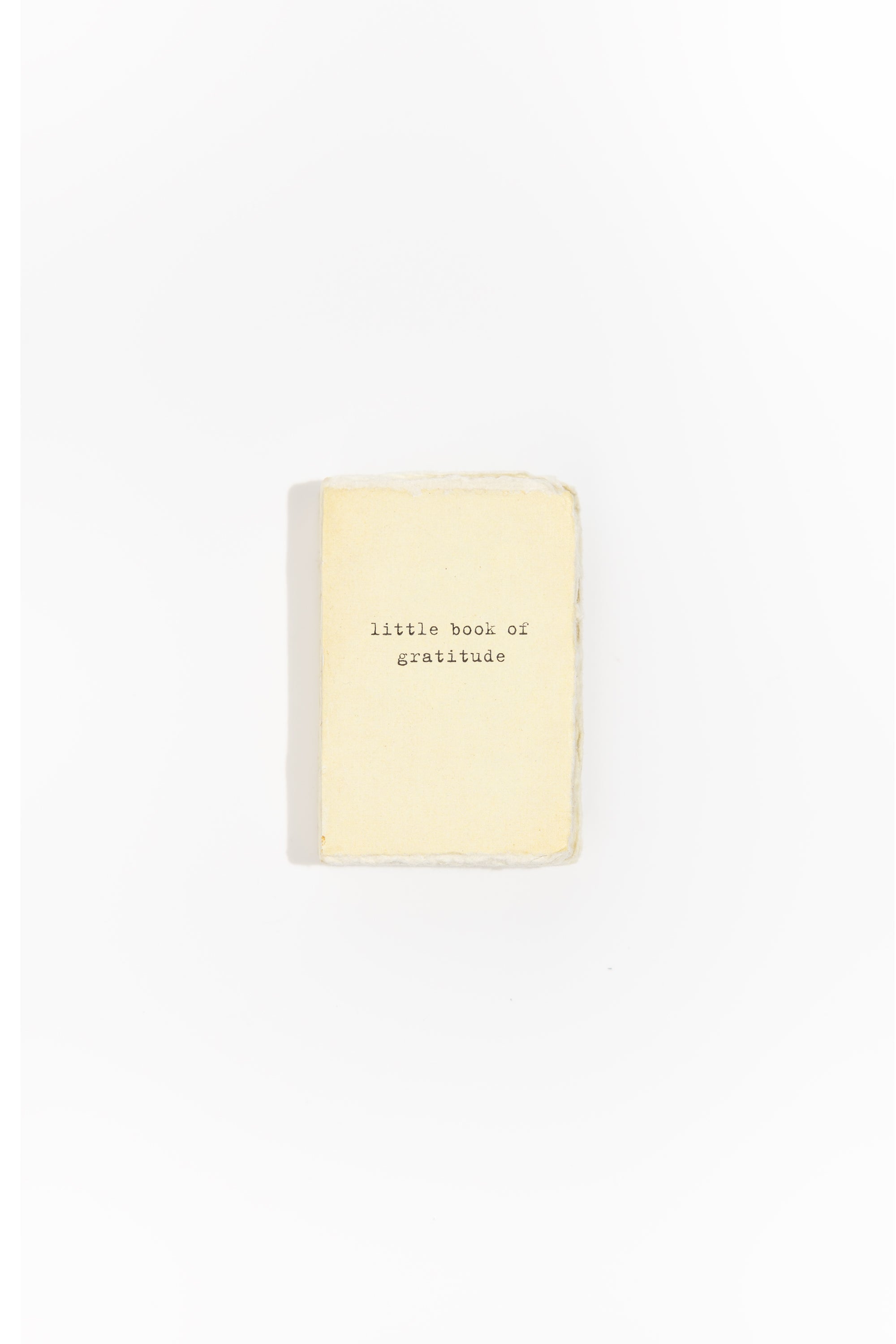Deckled Edge Notebook