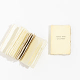 Deckled Edge Notebook