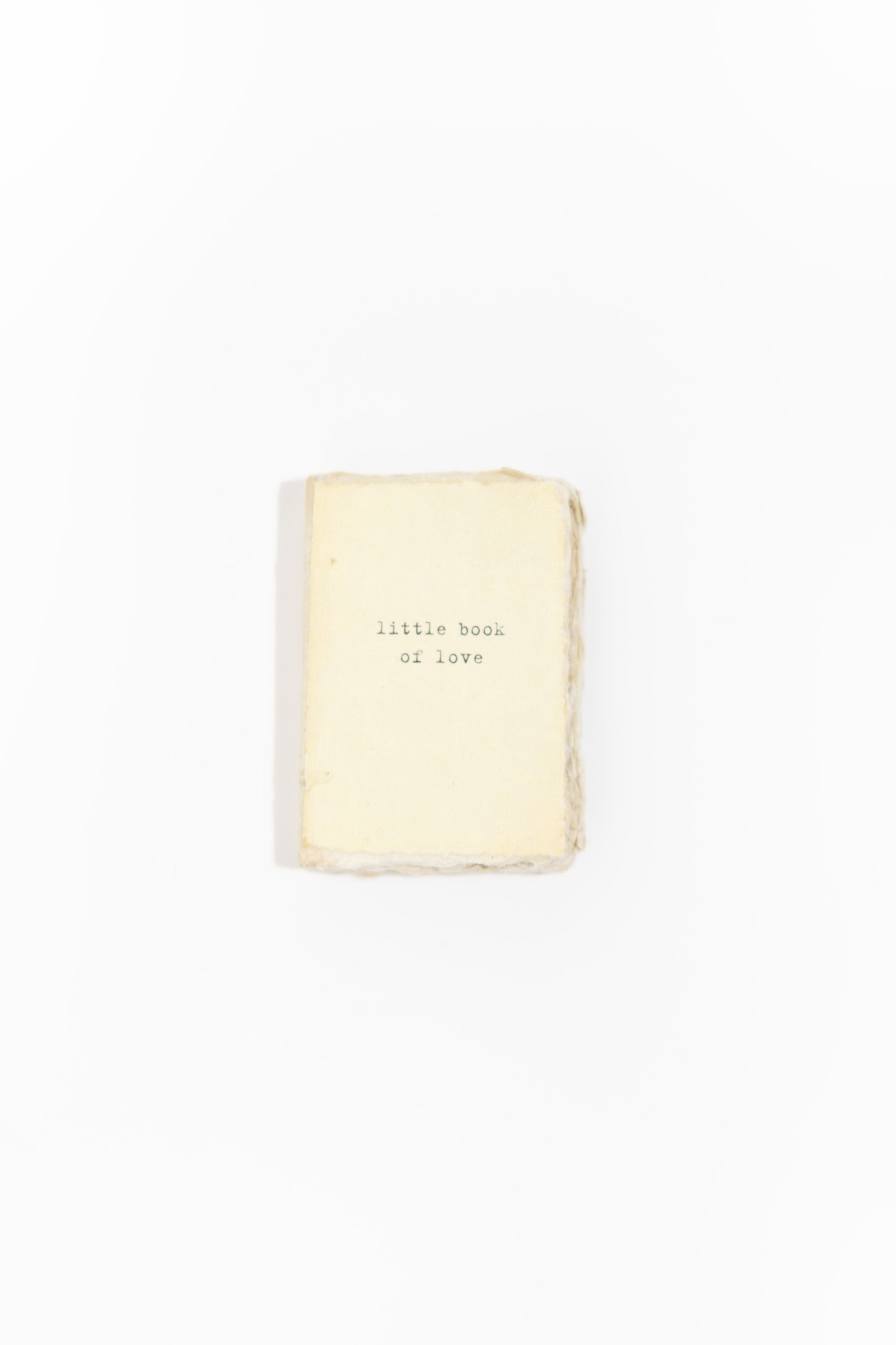Deckled Edge Notebook