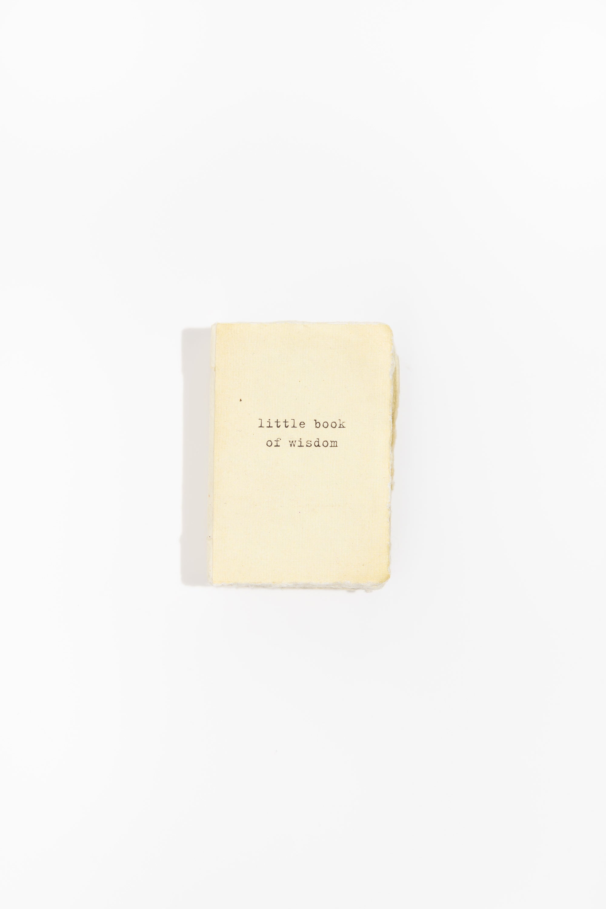 Deckled Edge Notebook