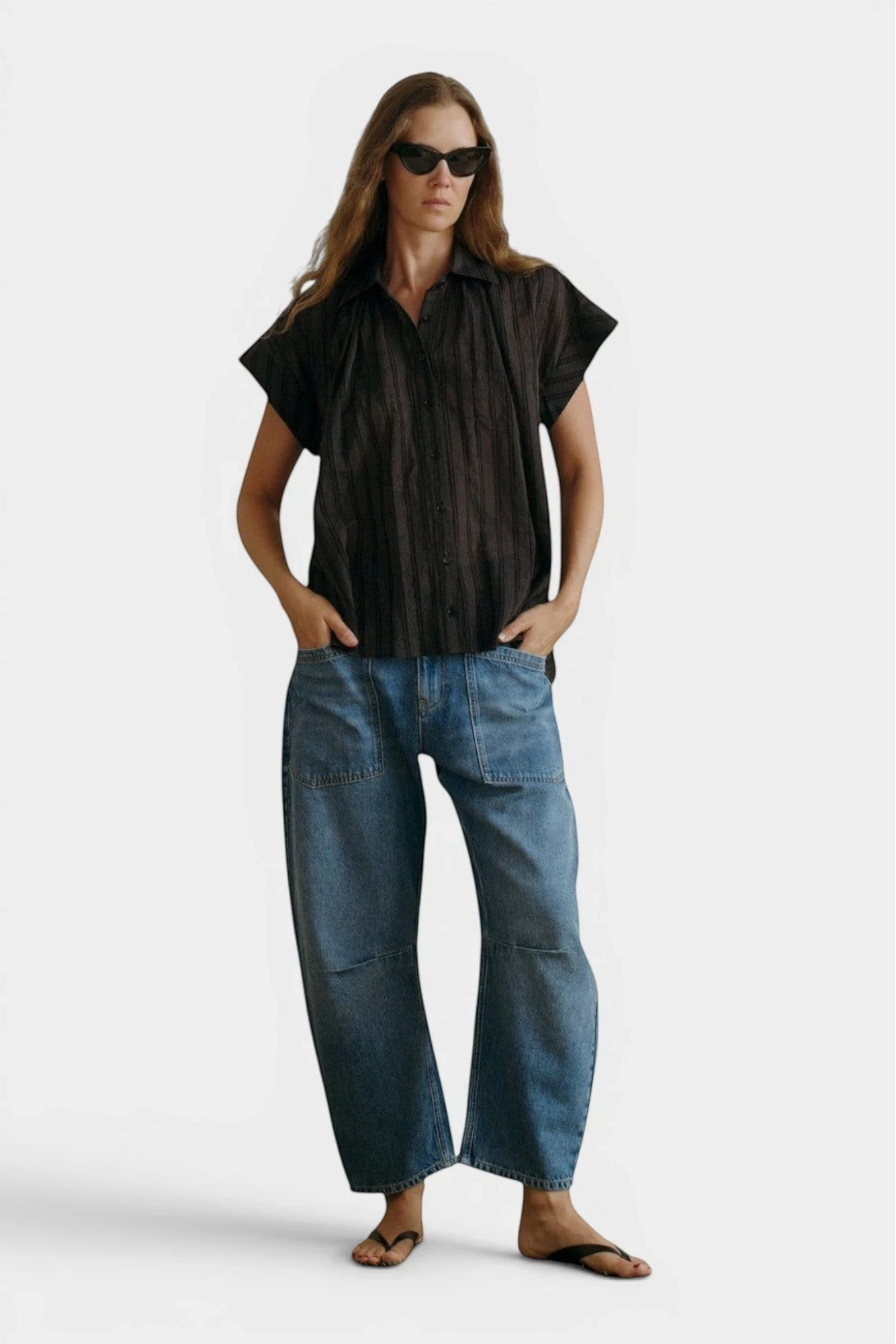 SECULAR Trinity Top - Black Stripe