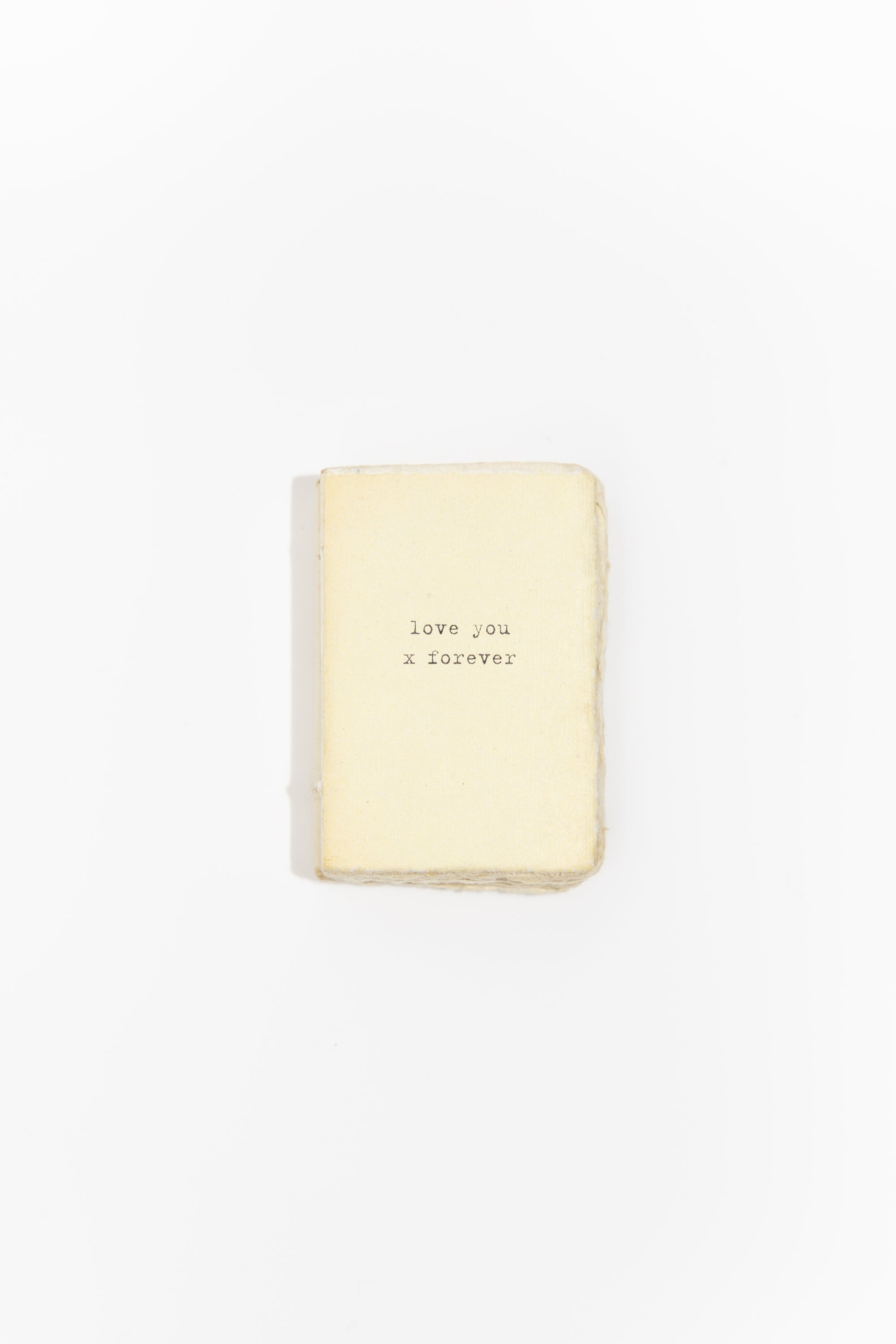 Deckled Edge Notebook