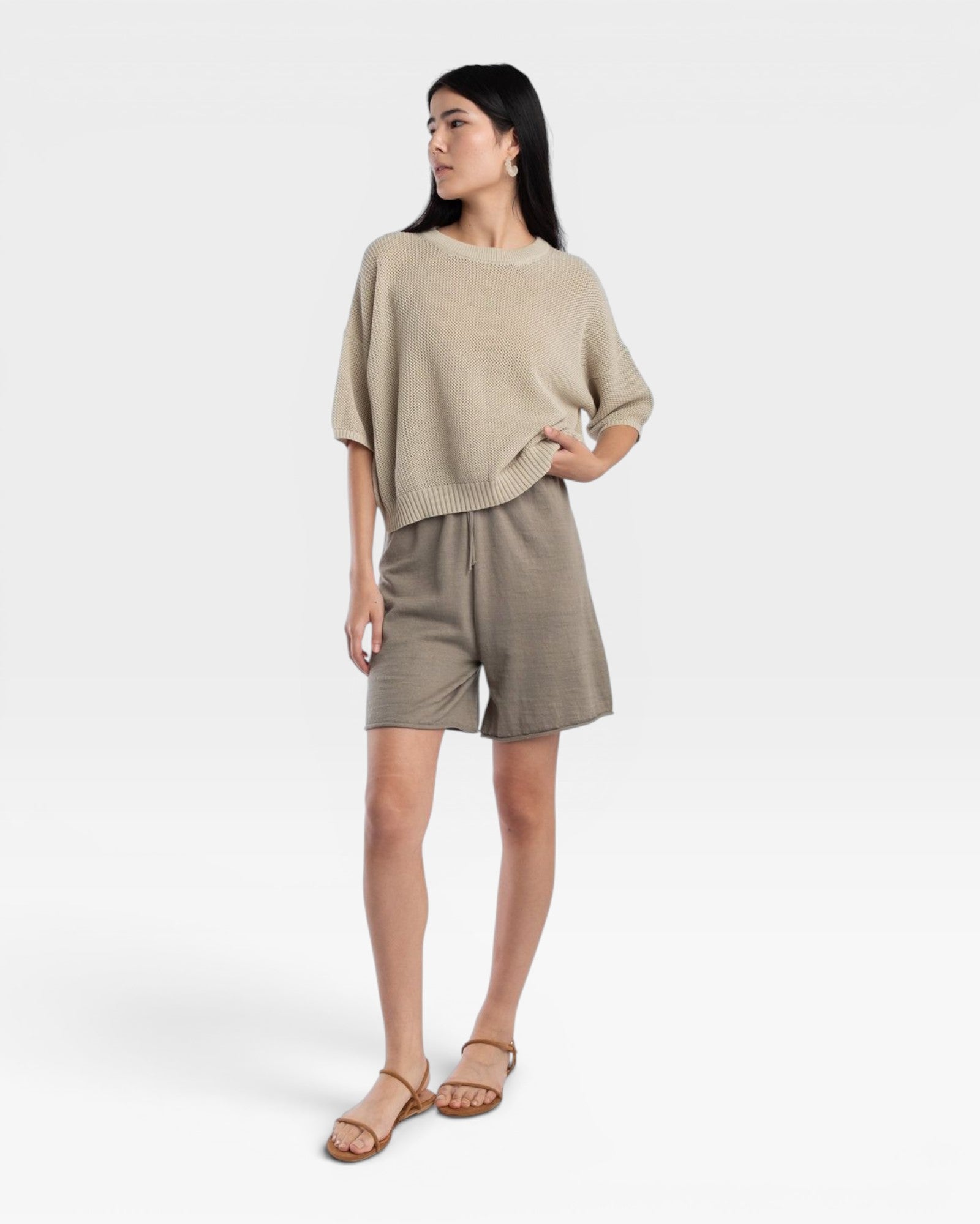 Mesh Tee - Mist — view 3