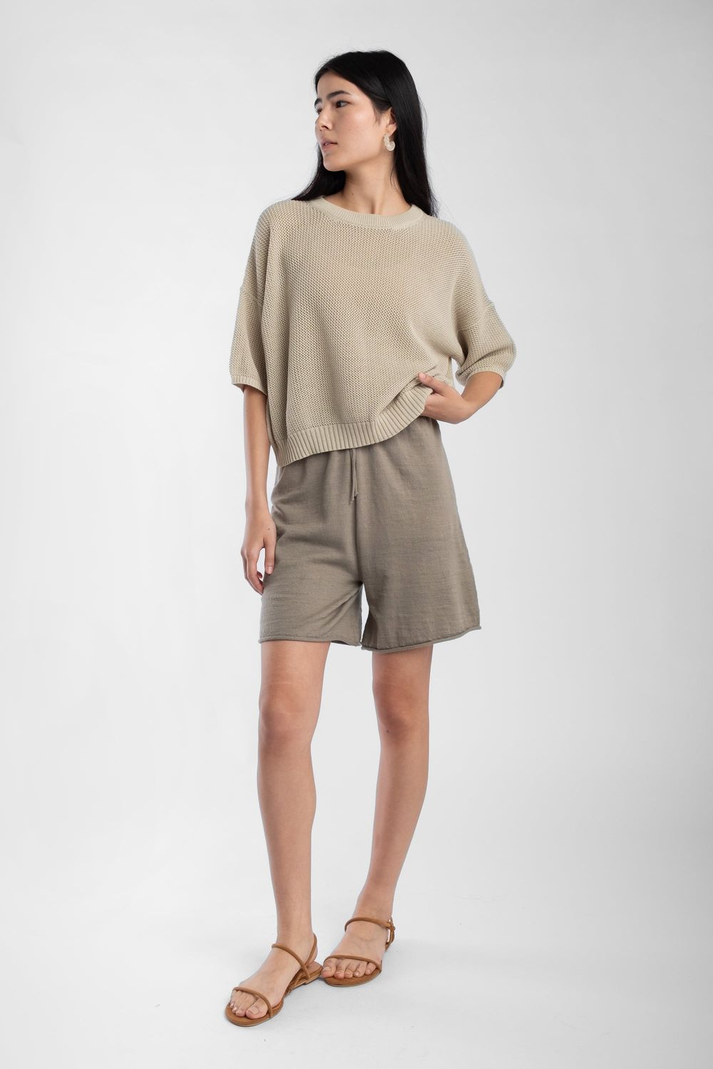 Mesh Tee - Mist — view 3