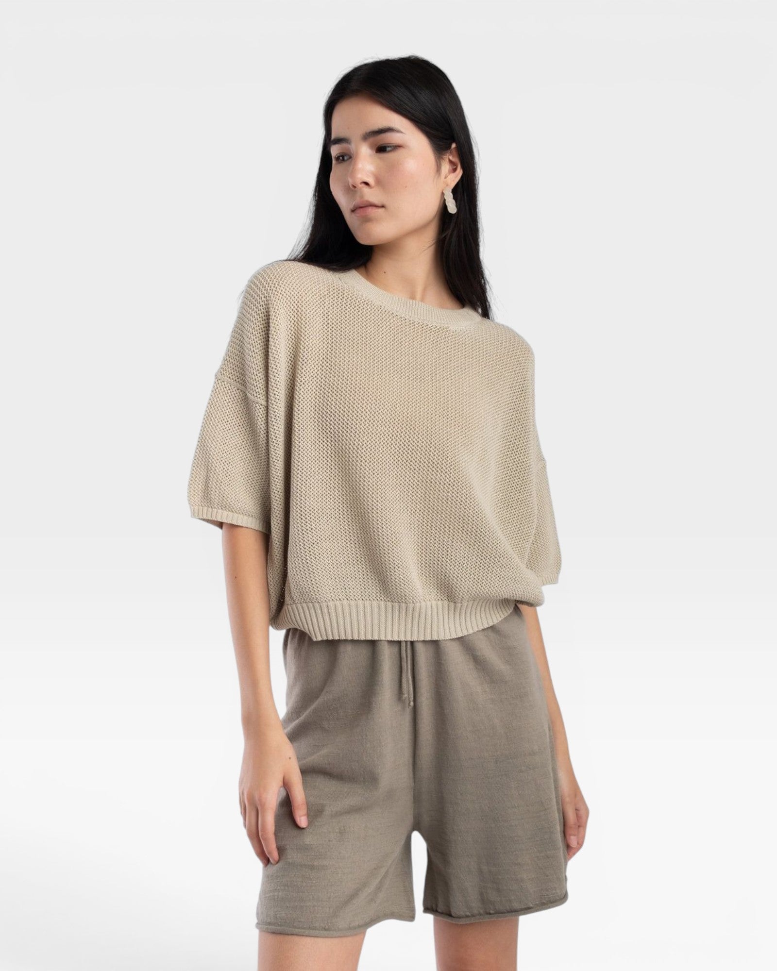 Mesh Tee - Mist — view 4