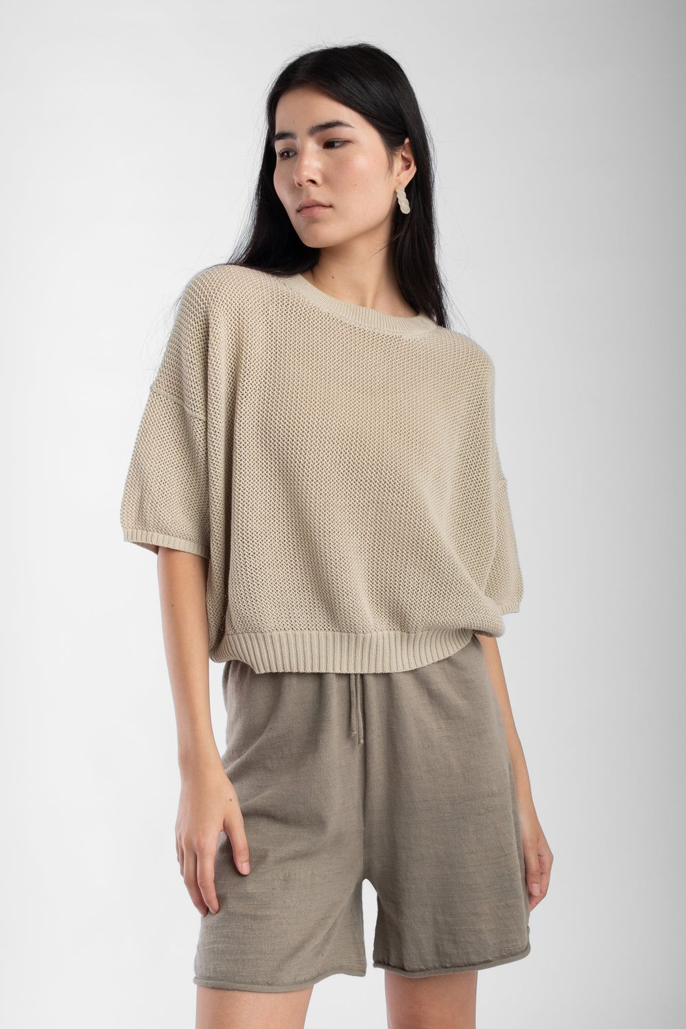 Mesh Tee - Mist — view 4