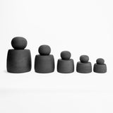 Stash Jars - Charcoal