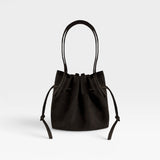 Mini Scallop Tote - Ganache