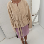 Deiji Studios Pod Knit in Oat - styled