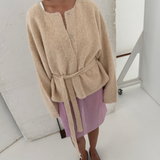 Deiji Studios Pod Knit in Oat - styled
