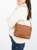 Rome Crossbody - Maple Pebble Leather