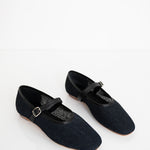 Penny Mary Jane Flat – Coal Jute — view 3