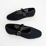 Penny Mary Jane Flat – Coal Jute — view 4