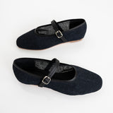 Penny Mary Jane Flat – Coal Jute — view 4