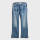 Apiece Apart Rene Kick Flare Jean in Hermosa wash, flat product shot