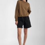 Rolled Sweater - Umber — view 4