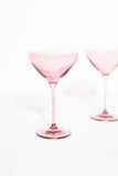 Rose Martini Glasses