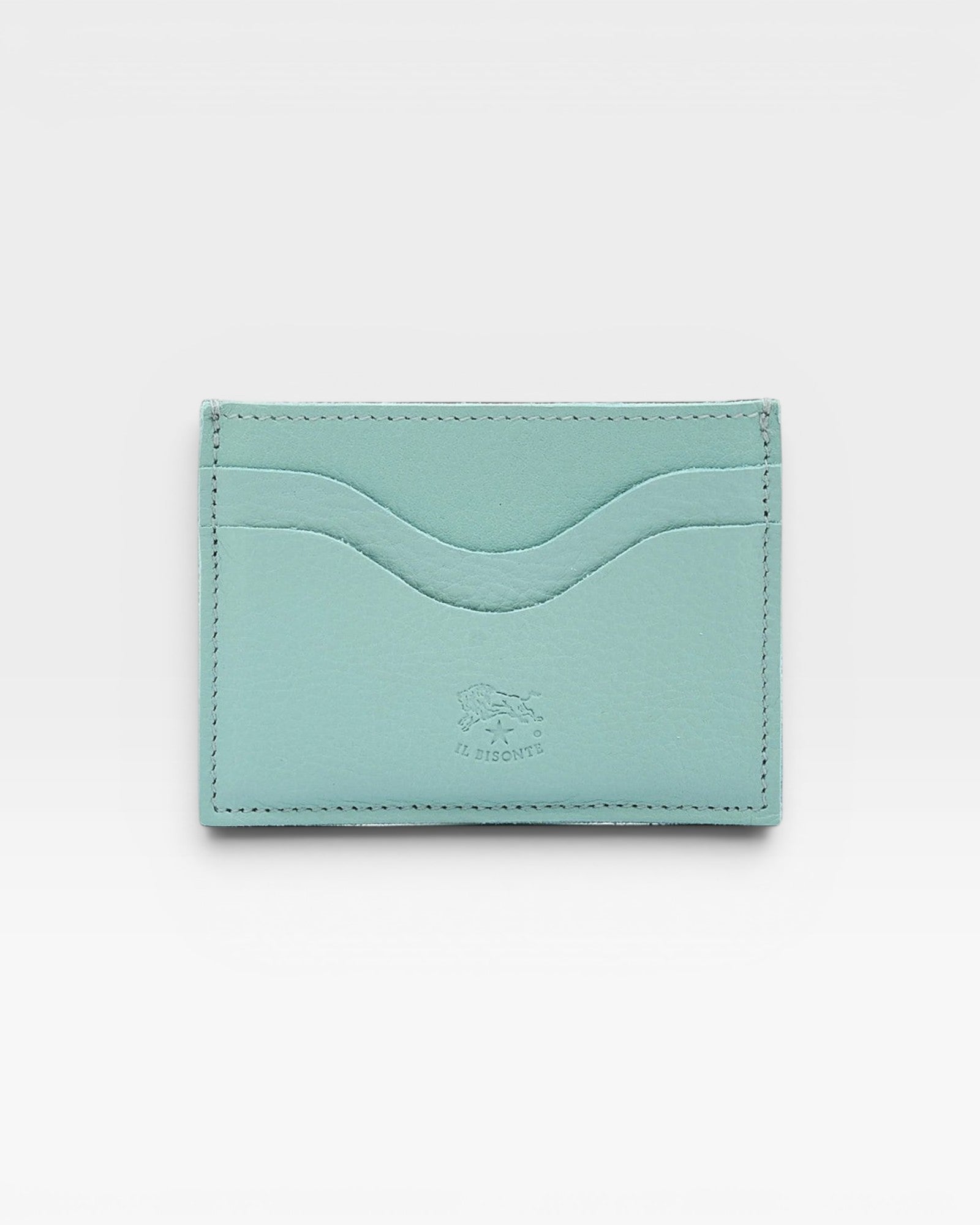 Il Bisonte Salina Card Case - Blue Botticelli