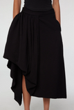 Front of Serafina Skirt - Black