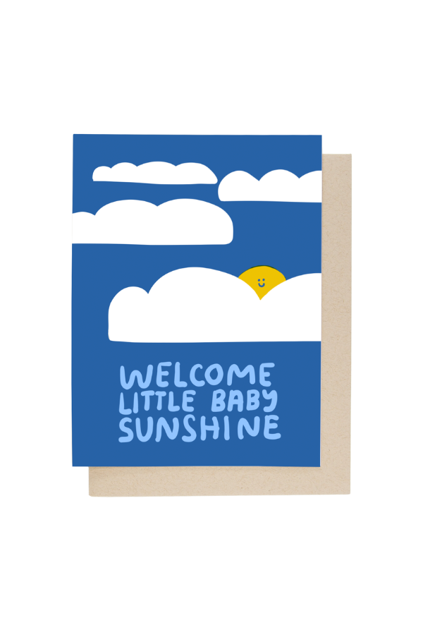 People I've Loved Welcome Baby Sunshine Card