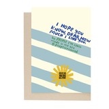 You Are My Sunshine Card
