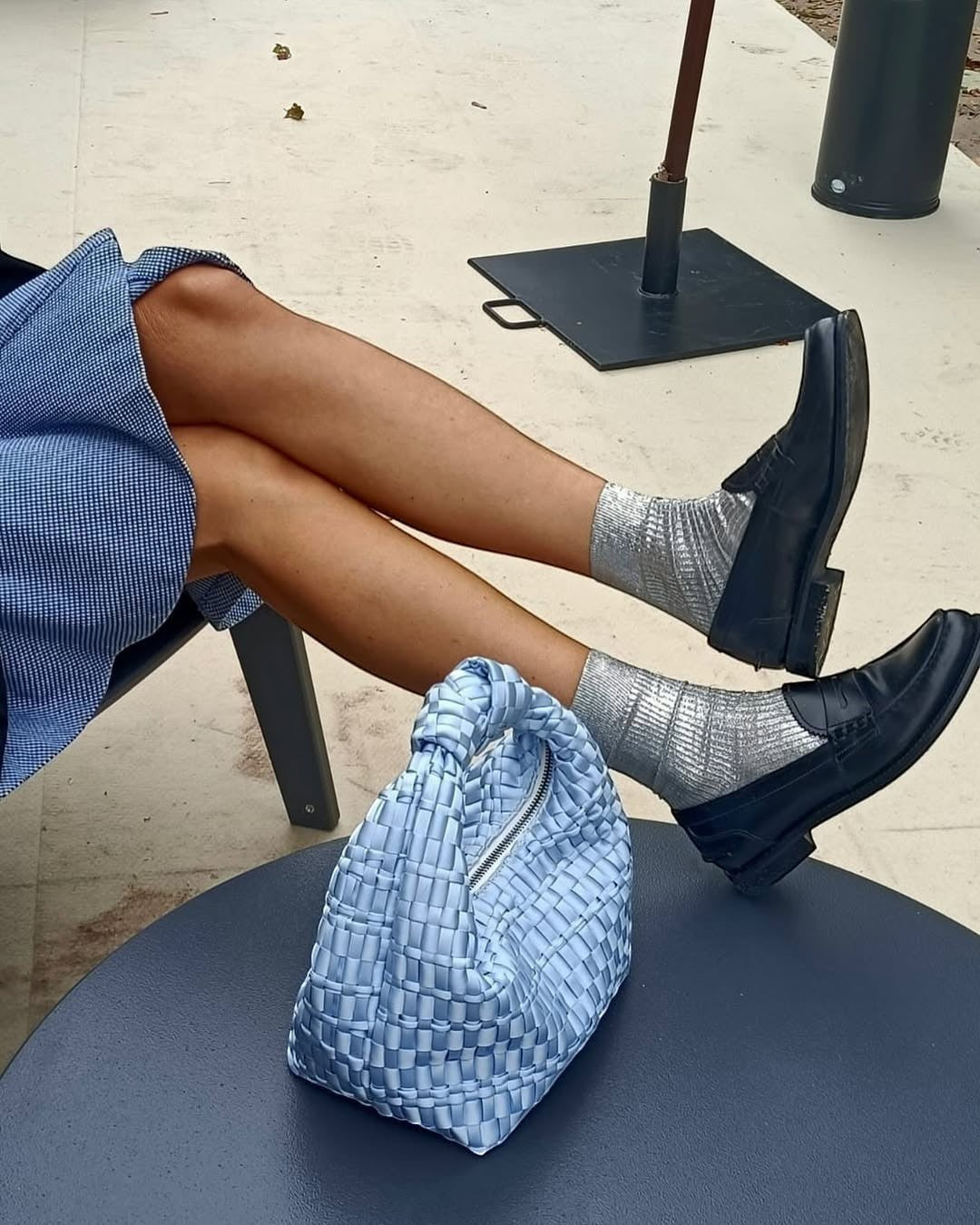 Italian Laminated Socks — view 7