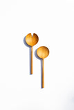Teak Wooden Salad Servers Set
