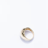 Solid 14K Large Dome Ring