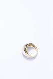 Solid 14K Large Dome Ring