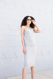 Sophie Tank Dress - Heather Grey