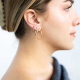 14K Gold Endless Hoop