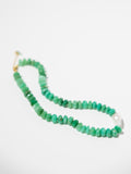 Chrysoprase Faceted Necklace