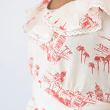 St. Jean Dress - Postcard Linen