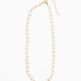Fire Opal Bead Necklace