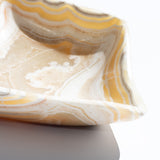 Hand Carved White Onyx Bowl