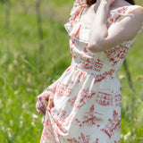 St. Jean Dress - Postcard Linen