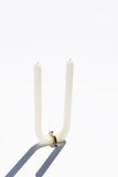 Beeswax U Candle in Ivory