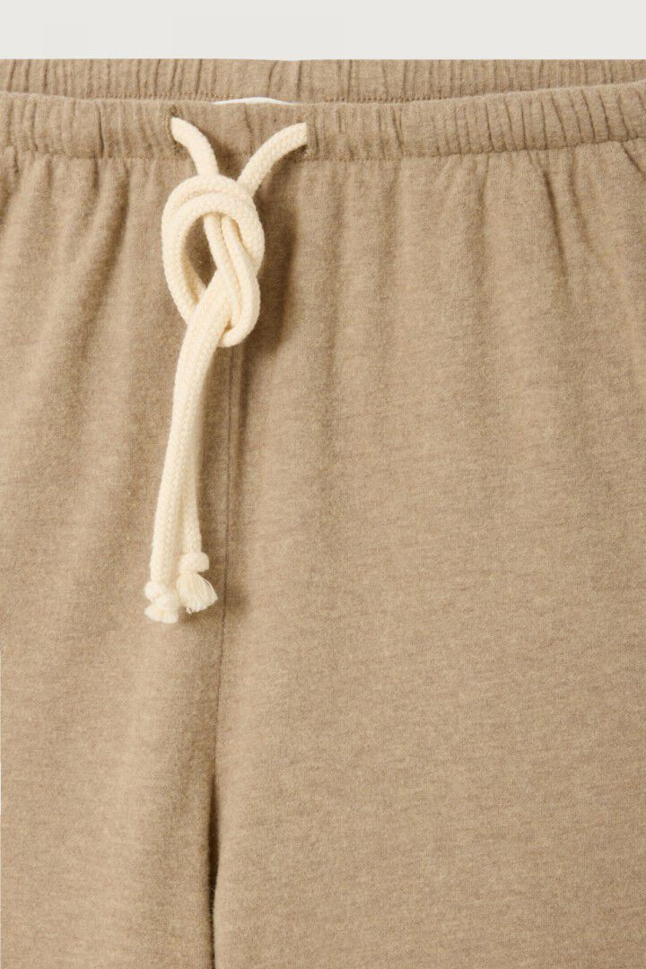 Everyday Joggers - Macchiato close up view of tie