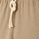 Everyday Joggers - Macchiato close up view of tie