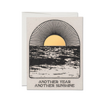 Another Year Another Sunshine Card