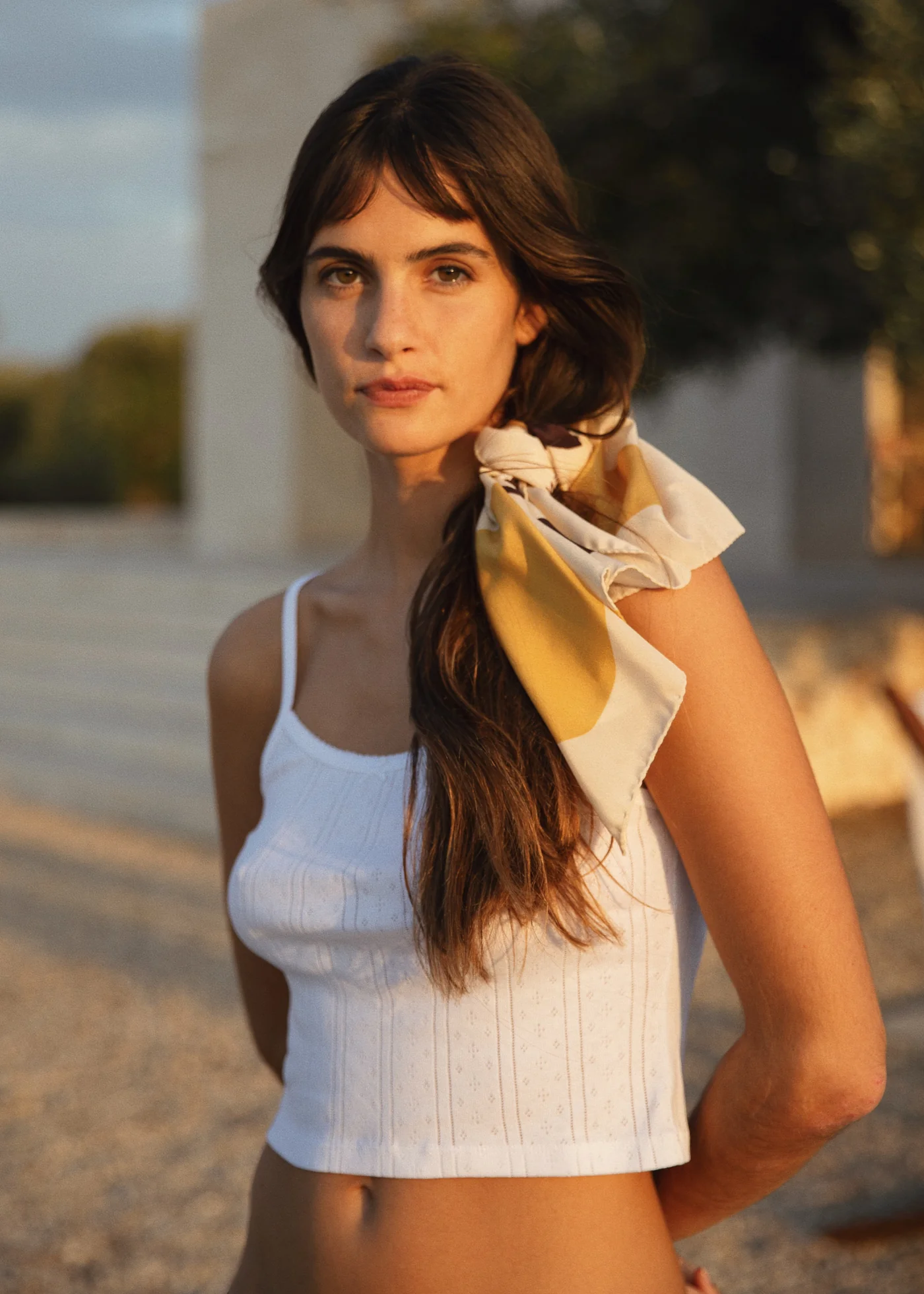 Italia Scarf - Pear
