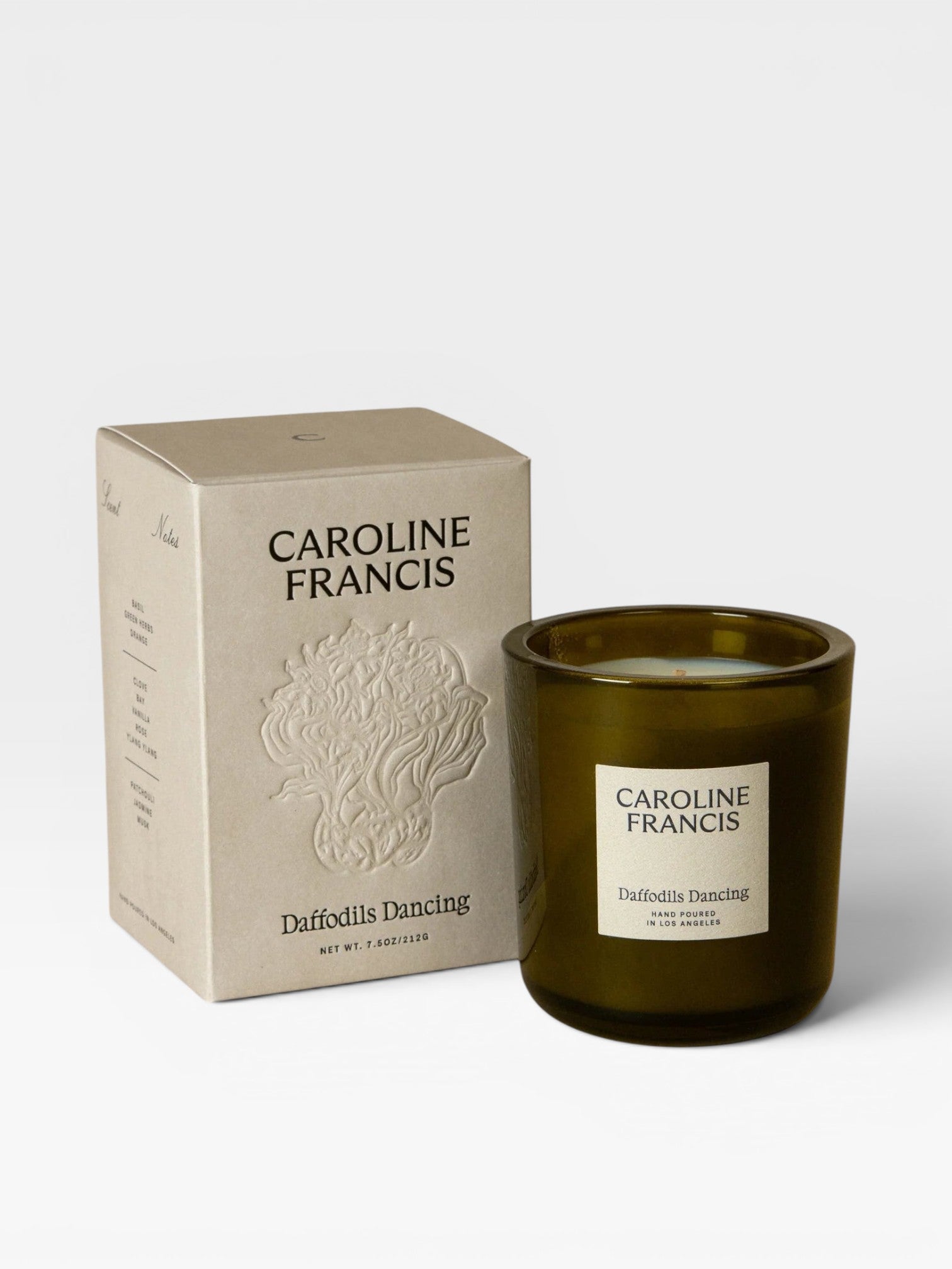CAROLINE FRANCIS Daffodils Dancing Candle