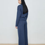 Callum Cardigan - Blue Melange