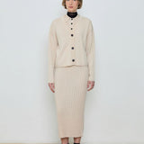 Callum Cardigan - Ivory