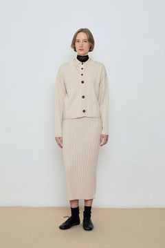Callum Cardigan - Ivory