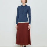 Dome Sweater - Blue Melange